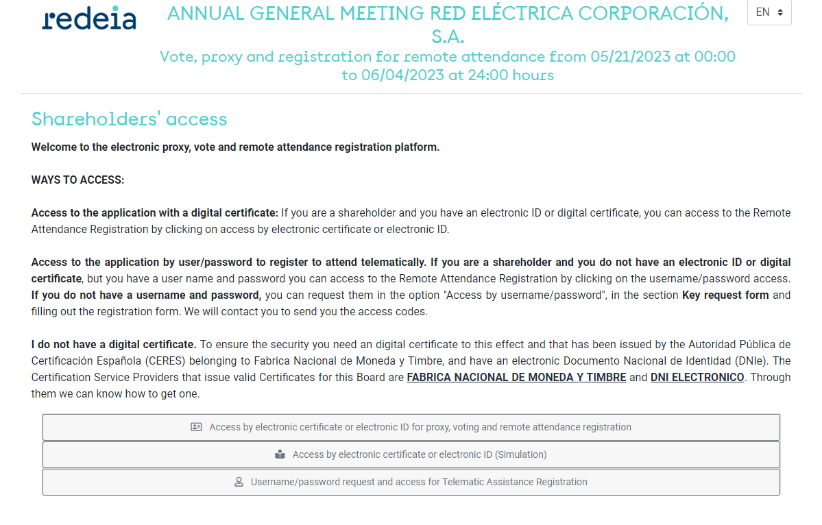 Electronic voting and telematic assistance