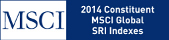 MSCI. 2014 Constituent. MSCI  Global SRI Indexes.