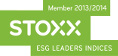 Member 2013 / 2014. STOXX. Esg Leaders Indices.