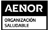 Logo AENOR Organización Saludable