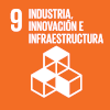 Image corresponding to the Sustainability Objective number 9, Industry, Innovation, and Infrastructure