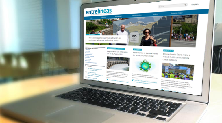 Portada del blog Entrelíneas