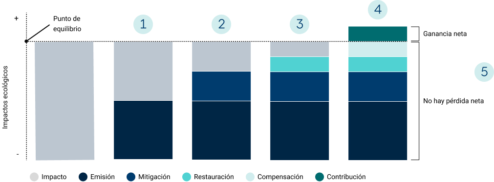 Tabla jerarquía de mitigación